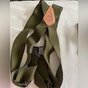 The Boss Heavy Duty Green Suspenders